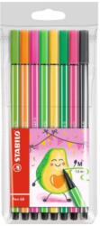 STABILO Pen 68 Living Colors tűfilc készlet 1 mm 8db (68/03-8-14)