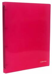 eCollection Gyűrűskönyv A/4 pp 4 gyűrű pink (2-608)