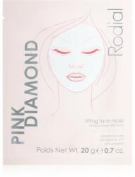 Rodial Pink Diamond Lifting Face Mask mască textilă cu efect de lifting faciale 4x1 buc