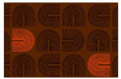 Notrax Déco Design Imperial Arches beltéri takarítószőnyeg, barna, 150 x 90 cm