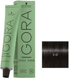Schwarzkopf Igora Zero Amm ammóniamentes krémhajfesték 60 ml - 1-0