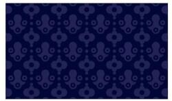 Notrax Déco Design Imperial Royalty beltéri takarítószőnyeg, kék, 120 x 180 cm
