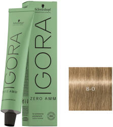 Schwarzkopf Igora Zero Amm ammóniamentes krémhajfesték 60 ml - 8-0