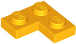 LEGO® Alkatrészek (Pick a Brick) Élénk világos narancs 1X2X2 Lapos Sarokelem 6099714