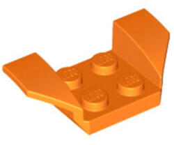 LEGO® Alkatrészek (Pick a Brick) Narancs 2x4 Szélterelő 4582819