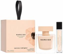 Narciso Rodriguez Narciso Poudree Set cadou, Eau de Parfum 90 ml + Eau de Parfum 10ml, Femei