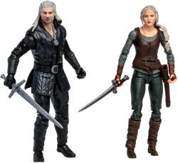 McFarlane Set figurine de acțiune McFarlane Television: The Witcher - Geralt and Ciri (Netflix Series), 18 cm (MCF13813)