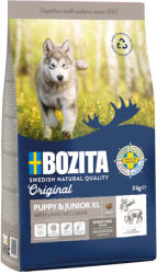 Bozita Bozita Original Puppy & Junior XL Miel - fără grâu 3 kg