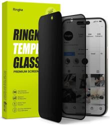 Ringke Folie pentru iPhone 15 Plus - Ringke Cover Display Tempered Glass - Privacy (KF2315468) - Technodepo