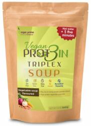 Netamin Vegan Prot3in Triplex Instant zöldségleves por - 540g - bio