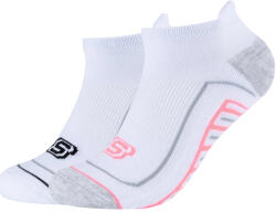 Skechers Șosete sport 2PPK Basic Cushioned Sneaker Socks Skechers Alb 43 / 46