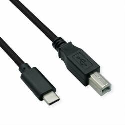 Roline Cablu USB 2.0 type C la USB-B T-T 3m, Roline 11.02. 8337 (11.02.8337-10)