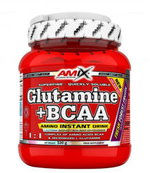 Amix Nutrition Glutamine + BCAA por (530 g, Erdei Gyümölcs)