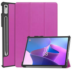 Lenovo Tab P11 Pro (11.2) (2. generáció) TB-132FU, mappa tok, Trifold, érintőceruza tartó, lila - tok-shop