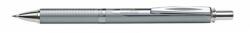 Pentel Rollertoll, PENTEL EnerGel BL-407 0, 35 mm, nyomógombos, ezüst tolltest, kék írásszín