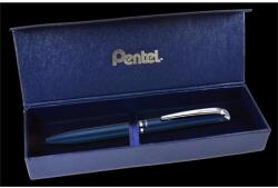 Pentel Rollertoll, PENTEL EnerGel prémium diplomatakék, fém 0, 35 mm, rotációs, kék tinta