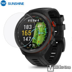 SUNSHINE Garmin Approach® S70 47mm, SUNSHINE Hydrogel TPU okosóra védőfólia, Ultra Clear, Önregenerál (SUNS255933)