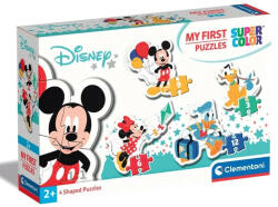 Clementoni Mickey egér 4 az 1-ben Supercolor formapuzzle