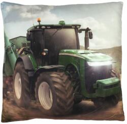 Jerry Fabrics Mintás gyerek párna - Traktor | 40 x 40 cm (21CS071)