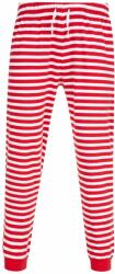 SF (Skinnifit) Pantaloni de pijama cu model pentru bărbați - Roșie / albă | XS (SF086-1000336759)