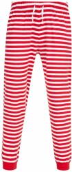 SF (Skinnifit) Pantaloni de pijama cu model pentru bărbați - Roșie / albă | 2XL (SF086-1000336764)
