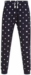 SF (Skinnifit) Pantaloni de pijama cu model pentru bărbați - Albastru închis / albă | XS (SF086-1000336745)