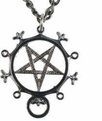 FALON Pandantiv/ colier Pentagram - PSY593