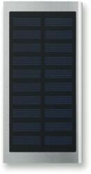 MOB 8000 mAh power bank külső akkumulátor napelemmel ezüst (8719941002951)