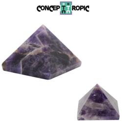 Piramida Ametist Mineral Natural - 49-53 x 35-41 mm - (XXL) - 1 Buc
