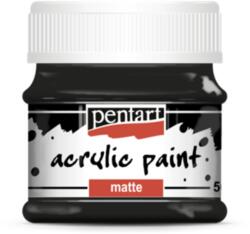  Matt akrilfesték 50ml fekete