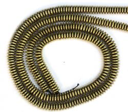 Hematit Colorat Galben Disc 5x1 mm Margele Pietre Semipretioase pentru Bijuterii