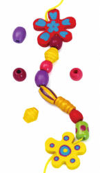 Viga Toys Joc de creatie margele cu flori, viga (52730) - bekid