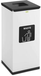 Ulsonix Coș de reciclare - 60 L - alb - etichetă pentru deșeuri reziduale ULX-GB3 N (ULX-GB3 N)