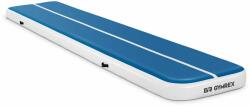 Gymrex Saltea de gimnastică gonflabilă - 500 x 100 x 20 cm - 250 kg - albastru/alb GR-ATM6 (GR-ATM6)