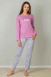 muzzy Hosszúnadrágos virágmintás női pizsama (NPI6210_XL)