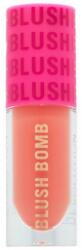 Makeup Revolution Blush - Makeup Revolution Blush Bomb Cream Blusher Savage Coral