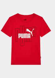 PUMA Póló Graphics No. 1 Logo 676823 Piros Regular Fit (Graphics No.1 Logo 676823)
