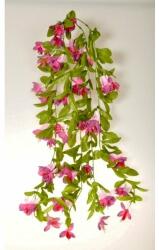 4-Home Floare artificială Fuchsia suspendată, în. 70 cm