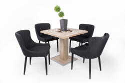  Cocktail asztal (Sonoma) - Brill szék (Fekete)