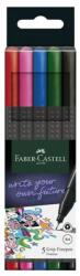 Faber-Castell Grip tűfilc készlet 0,4 mm 5db alap színek (151604)