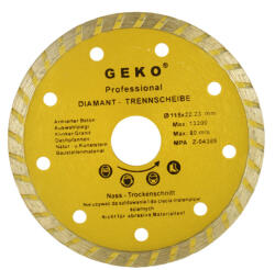 GEKO 115 mm G00260 Disc de taiere