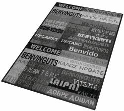 Notrax Déco Design New Welcome beltéri takarítószőnyeg, 90 x 300 cm, szürke