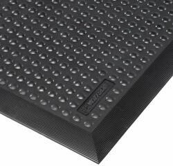 Notrax Skystep fáradásgátló antisztatikus szőnyeg buborékos felülettel, fekete, 60 x 90 x 1, 3 cm
