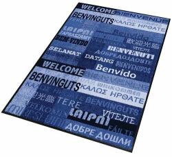 Notrax Déco Design New Welcome beltéri tisztítószőnyeg, 90 x 300 cm, kék