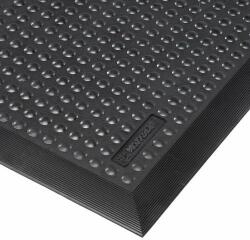 Notrax Fáradásgátló antisztatikus szőnyeg Skystep buborékos felülettel, fekete, 90 x 150 x 1, 3 cm