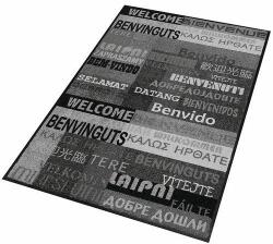Notrax Déco Design New Welcome beltéri takarítószőnyeg, 90 x 150 cm, szürke