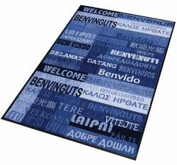 Notrax Déco Design New Welcome beltéri takarítószőnyeg, 90 x 120 cm, kék