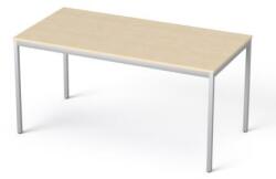 MAYAH Általános asztal fémlábbal, 75×150 cm, MAYAH Freedom SV-39, juhar (IBXA39J)