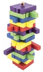 BONAPARTE Joc turn din lemn 60 de piese de piese colorate joc social puzzle (TD00850088)