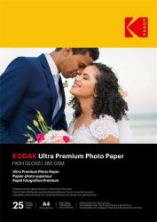 Kodak Ultra Premium Photo RC Gloss (280g/m2) A4 25 lap